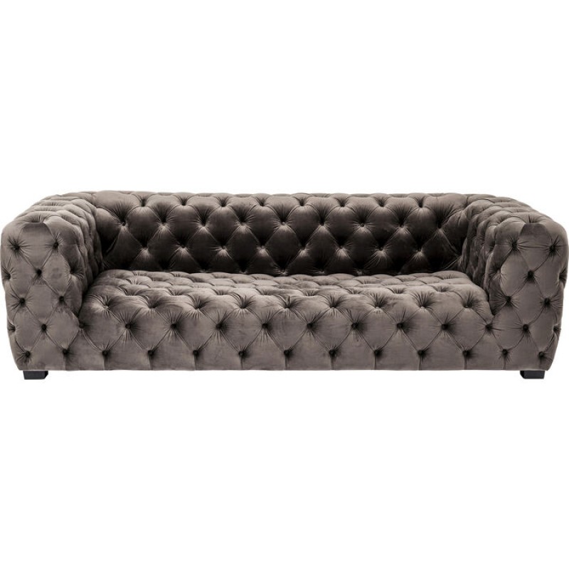 Sofa Metropol 3-Seater Grey 238cm